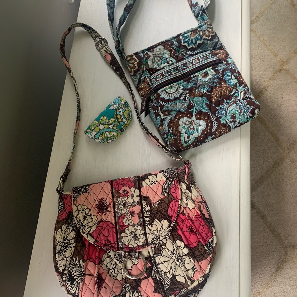 Vera Bradley Purses and Coin Bag